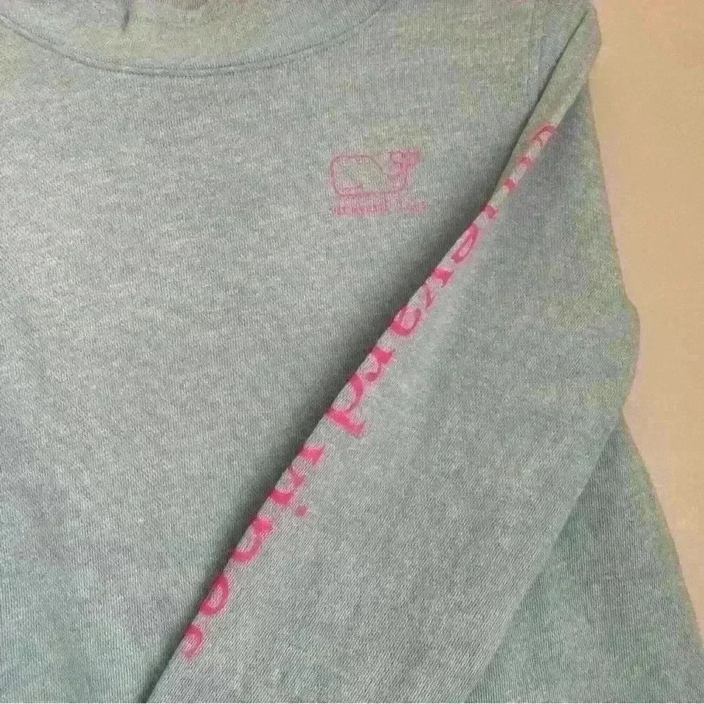 Vineyard Vines Long Sleeve Blue Sweaters for Girls- sz L (14) - Picture 3 of 8
